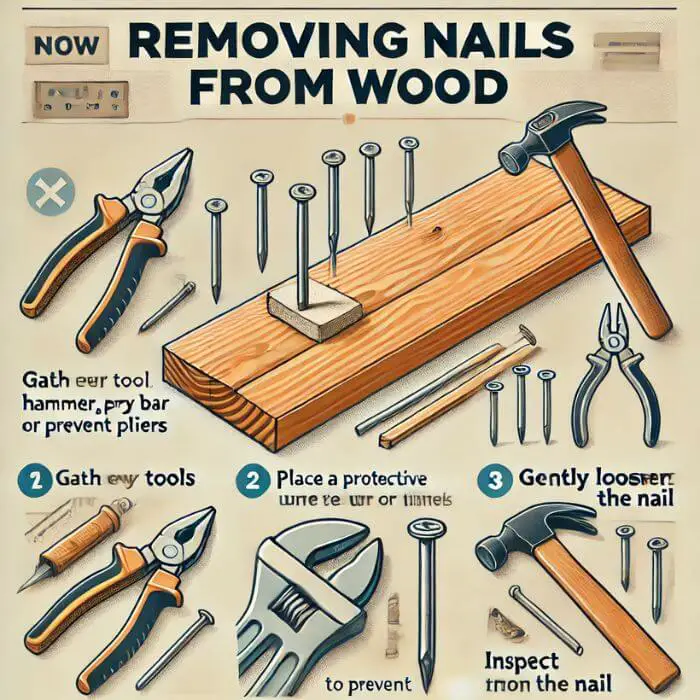 Removing Nails from Wood