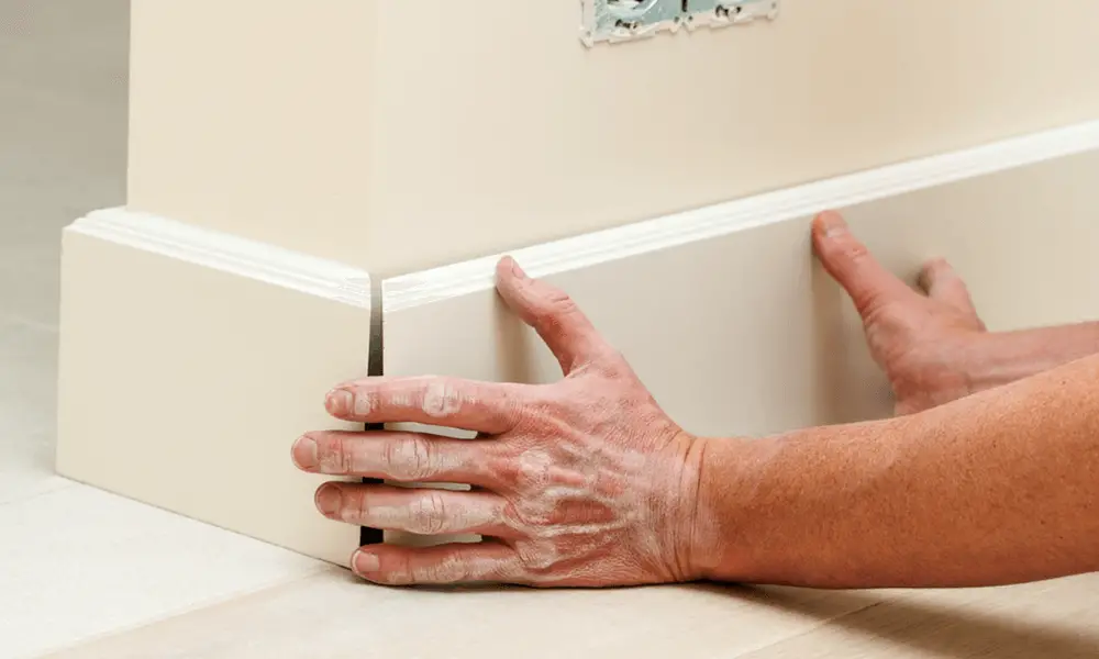 How to Nail The Baseboard With A Hammer 