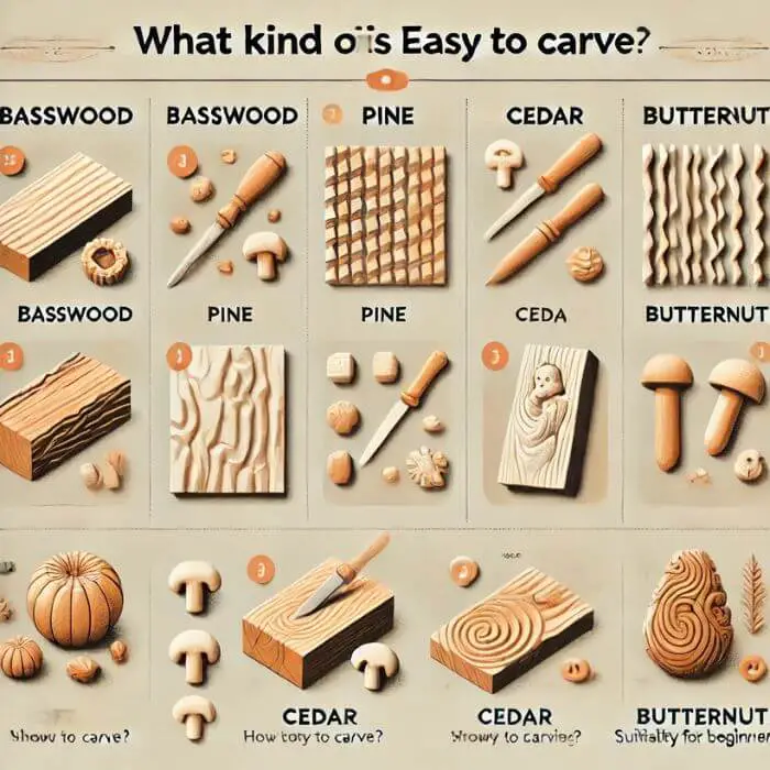 What Kind of Wood is Easy to Carve