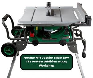 Metabo HPT Jobsite Table Saw