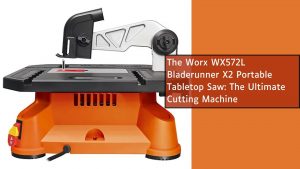 Worx WX572L Bladerunner X2 Portable Tabletop Saw