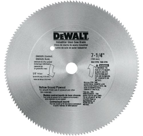 DEWALT Circular Saw Blade, 7 1/4 Inch, 140 Tooth, Wood ...