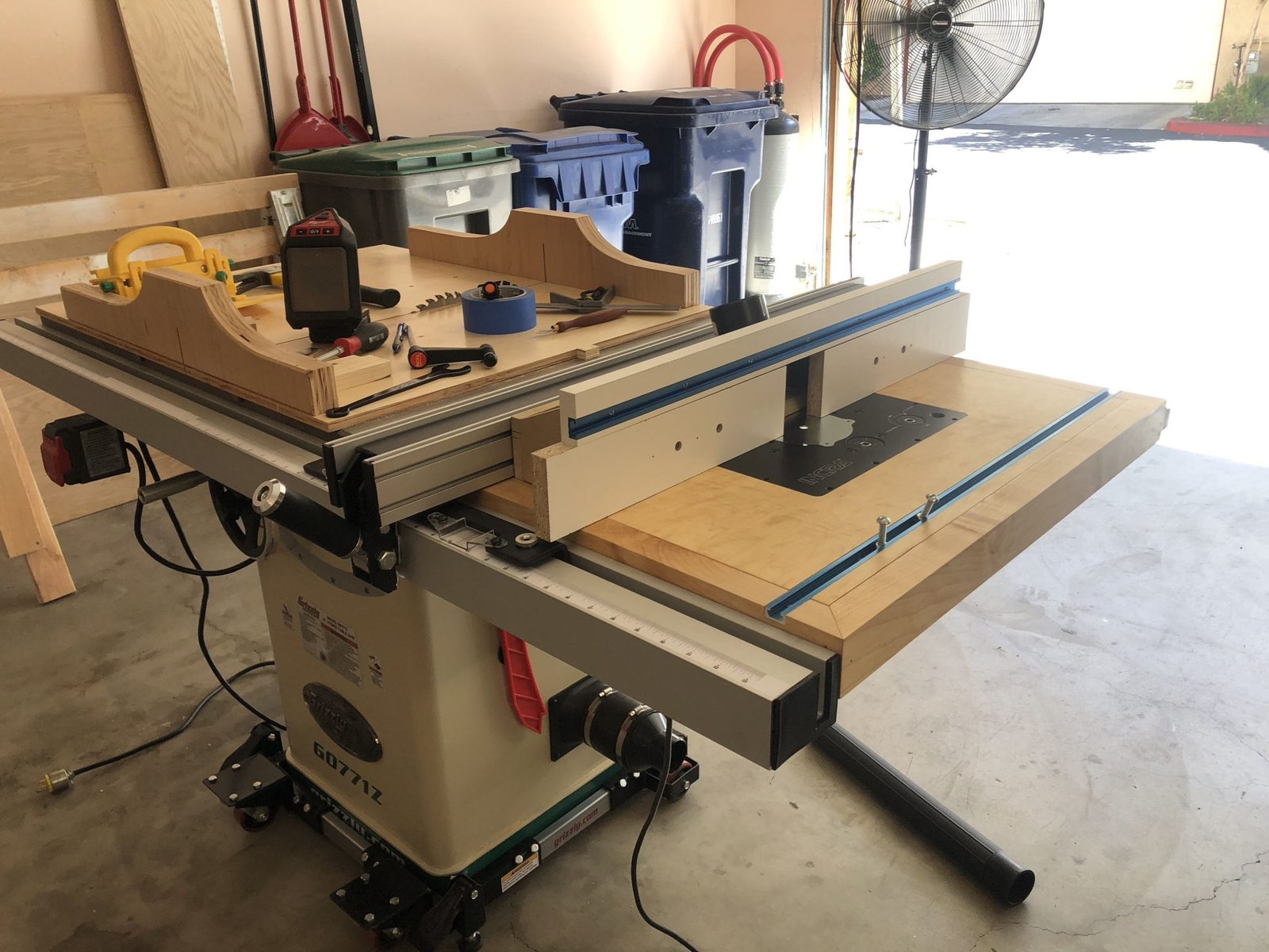 Dust Collector for Grizzly Table Saw