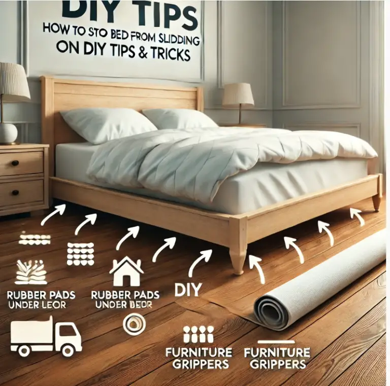 How to Stop Bed from Sliding on Wood Floor DIY Tips & Tricks