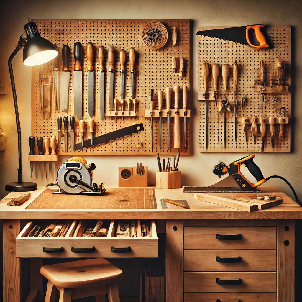 How to Set Up Your First Woodworking Workbench